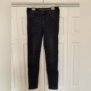 American Eagle Size 2 Black Women's Jeggings